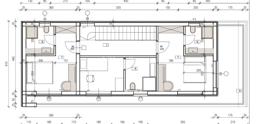 CRNO, S GRAĐEVINSKOM DOZVOLOM ZA KUĆU S BAZENOM!
