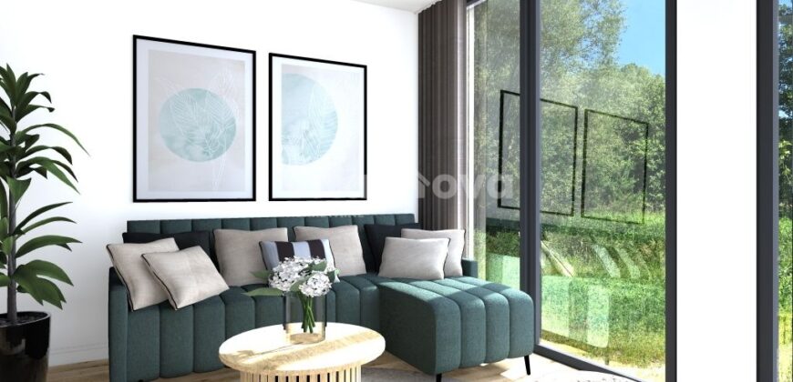 ZATON, NOVOGRADNJA, KUĆA U NIZU, BAZEN, PARKING!