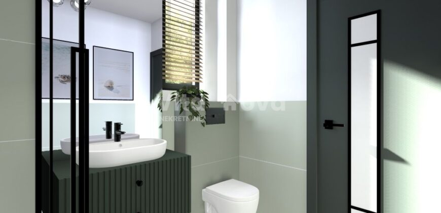 ZATON, NOVOGRADNJA, KUĆA U NIZU, BAZEN, PARKING!