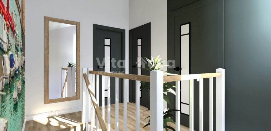 ZATON, NOVOGRADNJA, KUĆA U NIZU, BAZEN, PARKING!