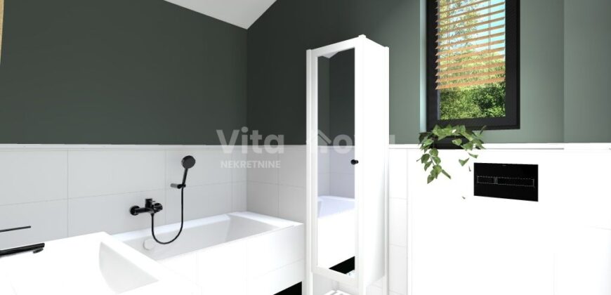 ZATON, NOVOGRADNJA, KUĆA U NIZU, BAZEN, PARKING!