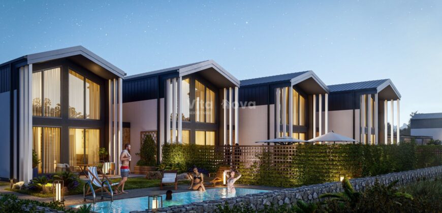 ZATON, NOVOGRADNJA, KUĆA U NIZU, BAZEN, PARKING!