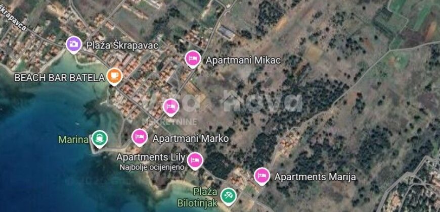 NIN- BILOTINJAK, ZEMLJIŠTE U TURISTIČKOJ ZONI!